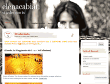 Tablet Screenshot of elenacabiati.com